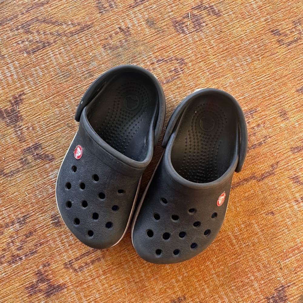 CROCS Kids Black Water Shoes